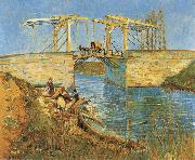Vincent Van Gogh The Langlois Bridge at Arles USA oil painting artist
